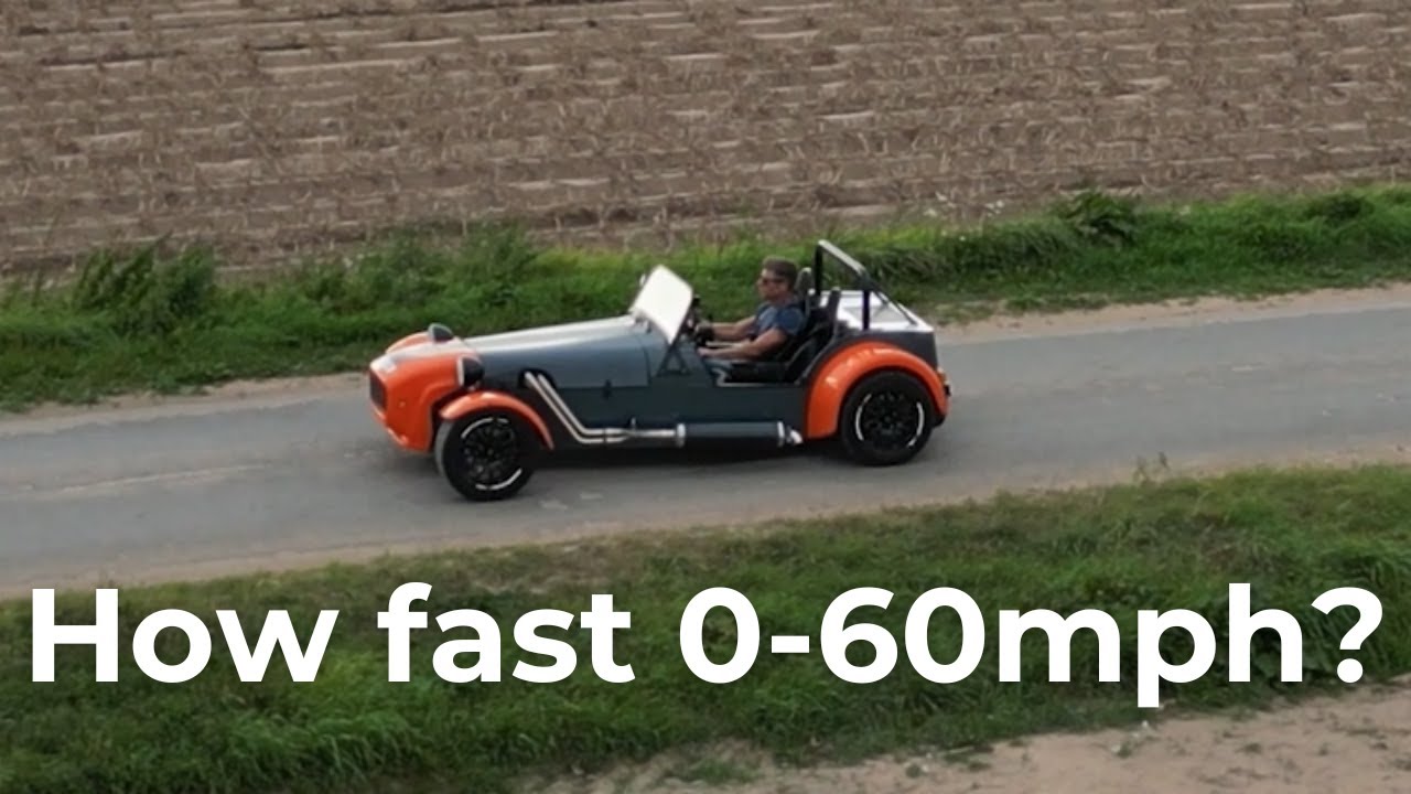 GBS Zero 0-60mph acceleration - comparing to Caterham 360 / 420