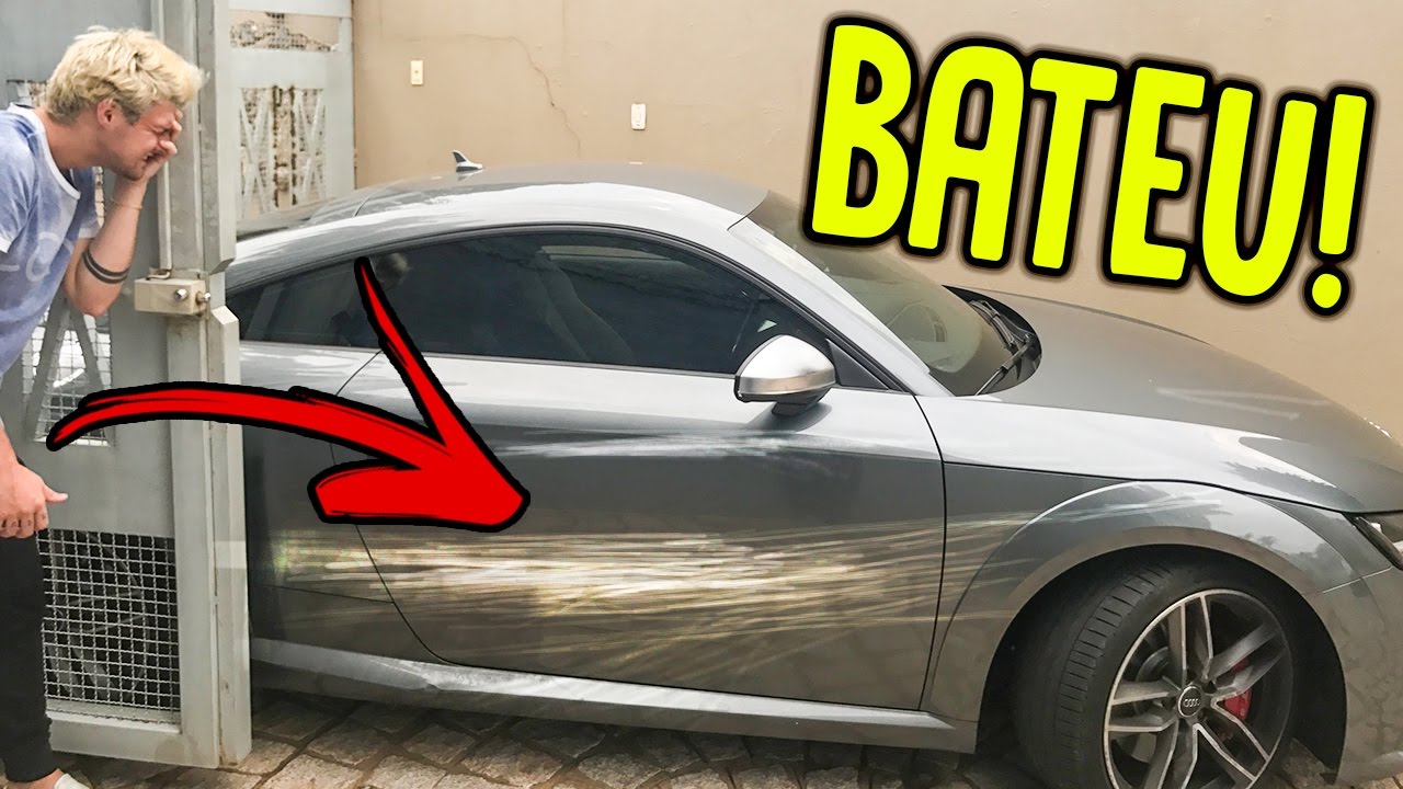 BATI O CARRO DO REZENDE E ELE FICOU LOUCO !!!