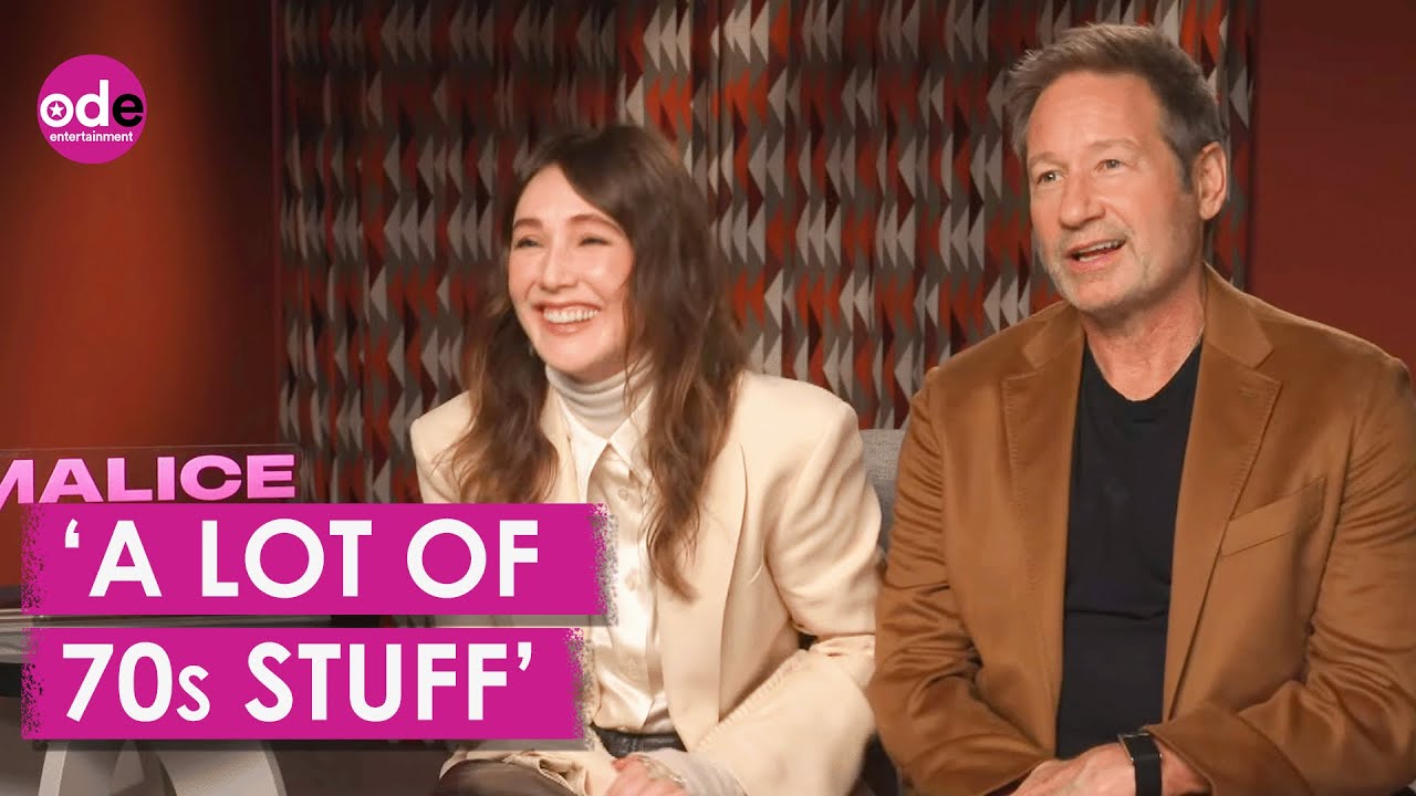 David Duchovny & Carice van Houten HILARIOUSLY tease Malice!