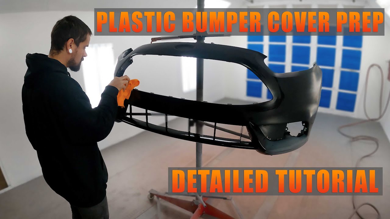How to Properly Prep Plastic Bumper Covers for Paint | Complete Tutorial