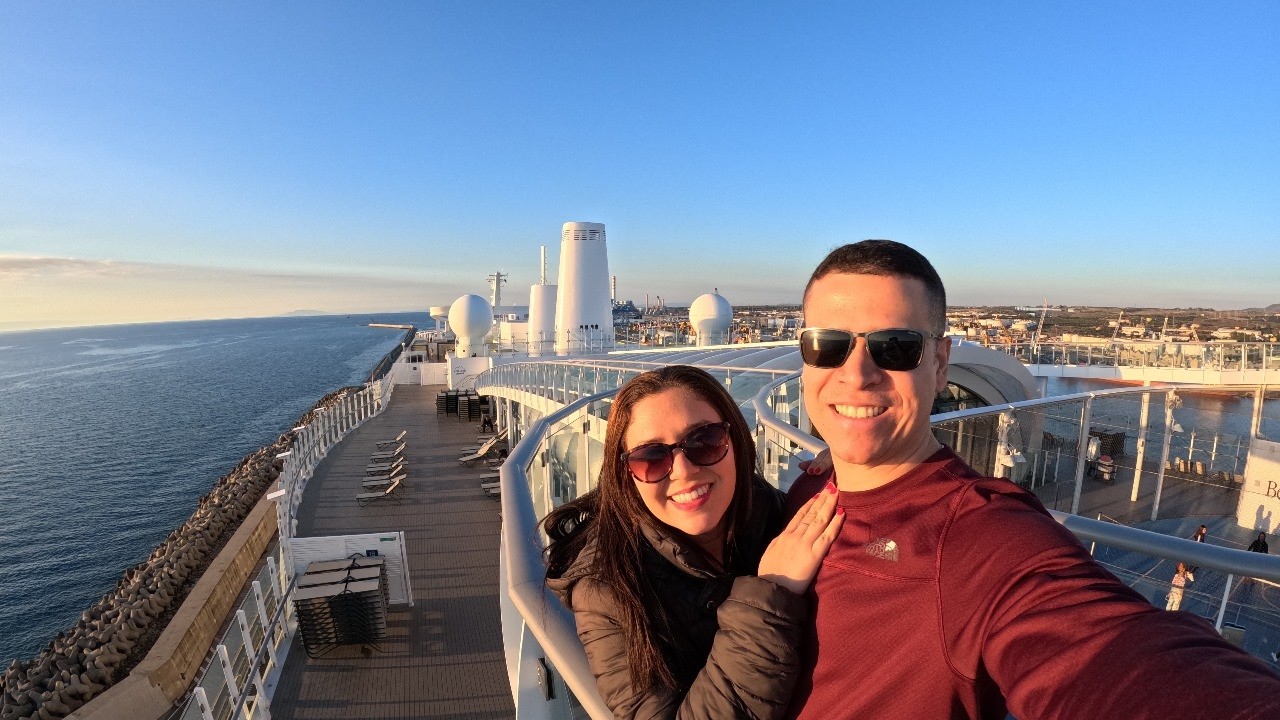 Itália 2025 🇮🇹 🚢 - Costa Toscana 1 - Carol & Luiz
