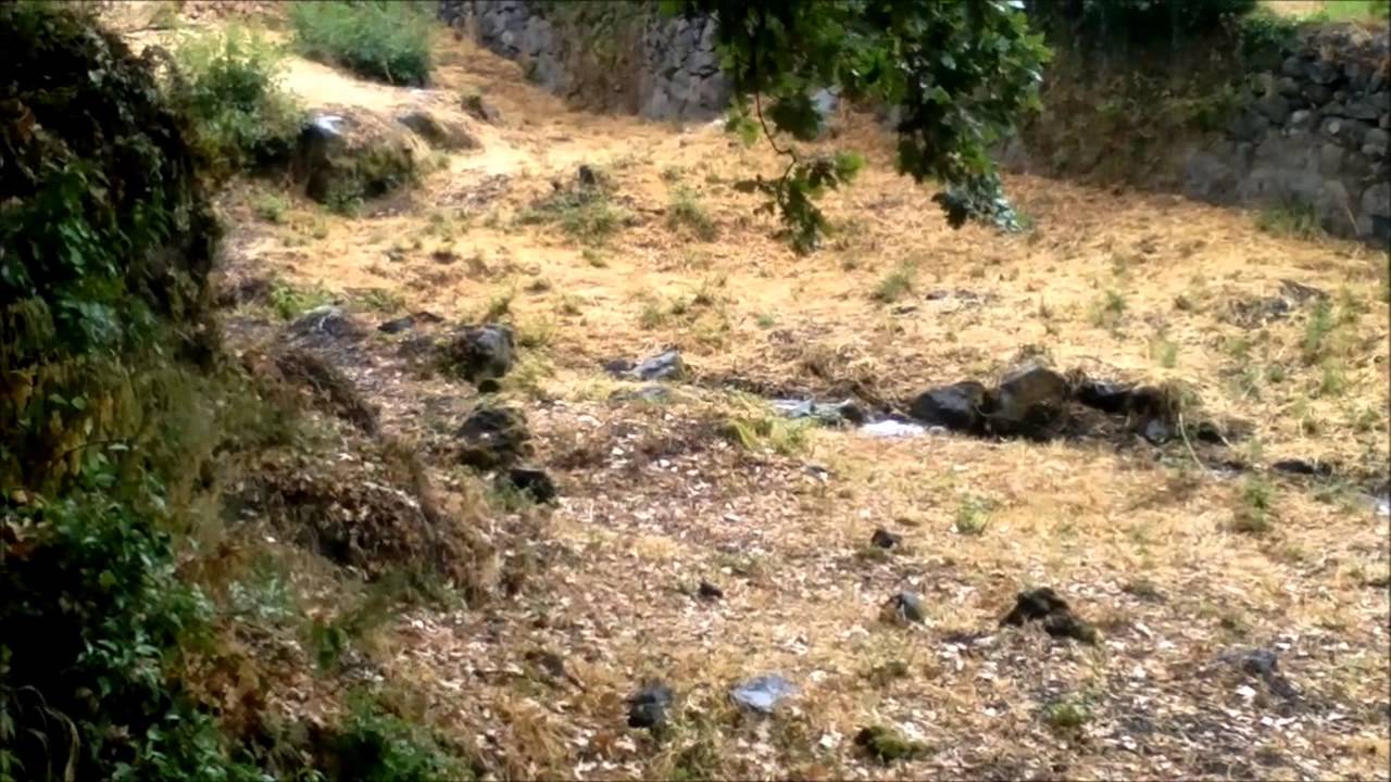 Il torrente stagionale di Zafferana Etnea