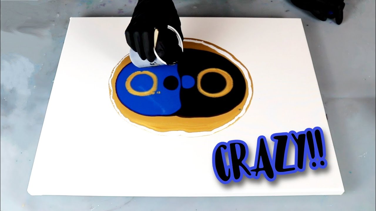 #198 ОТЛИЧНАЯ ЦВЕТНАЯ РЕАКЦИЯ! 🤩Pearl Pour — жидкая живопись!