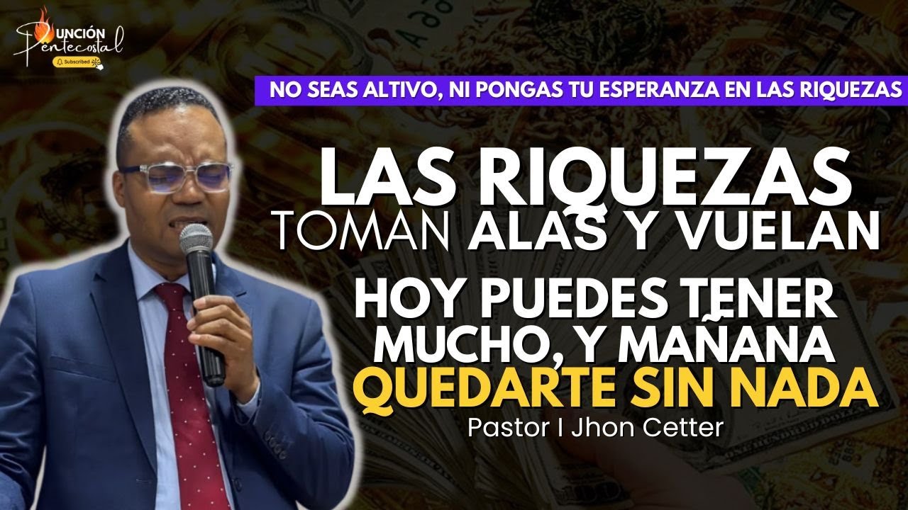 😭El Poder de las PRIMICIAS, poner a Dios primero cambia todo😞| Pr. Jhon Cetter IPUC #primerodios