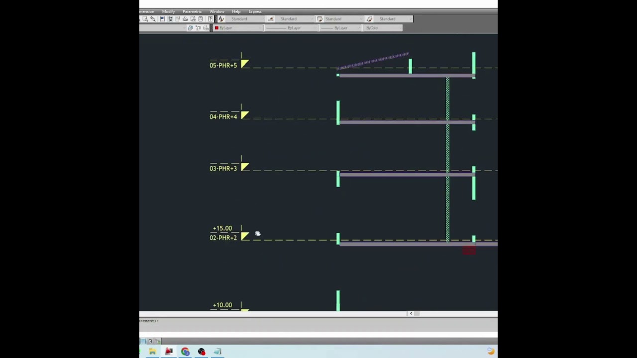 How to create elevations automatically in AutoCAD using a Lisp file