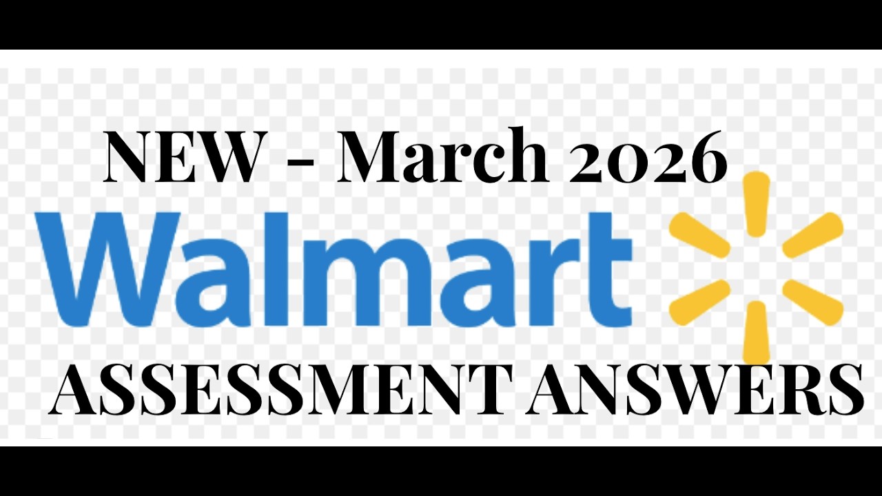 NEW | 2026 Walmart Assessment Test Answers