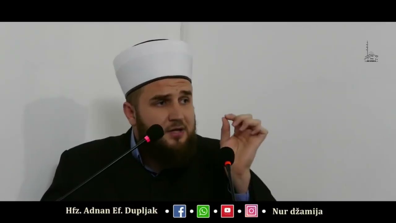Ebu Bekr, r.a. 1. dio (uvod u serijal “Velikani islama”) - hfz. Adnan ef. Dupljak