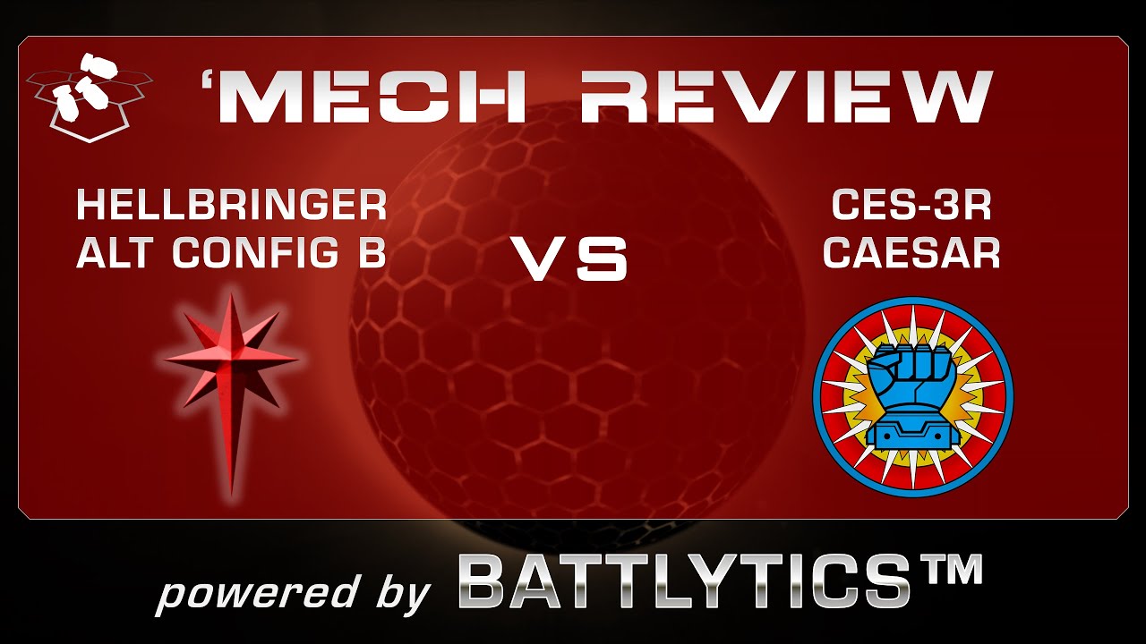 Hail Caesar?  Clan Invasion 'Mech Review - Hellbringer vs Caesar