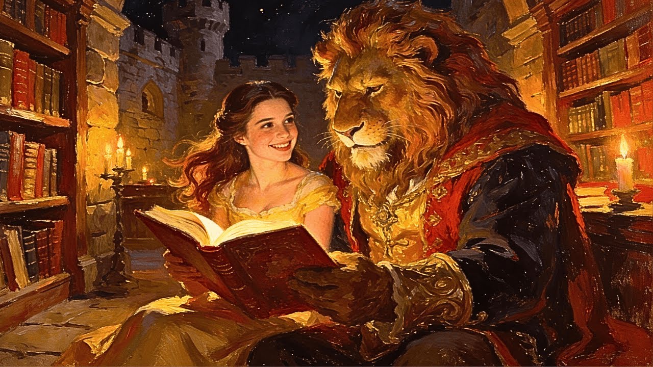 Beauty and the Beast: Beyond the Curse | Visual Poems | Relaxing Classical Music | Ai shortfilm | 4k