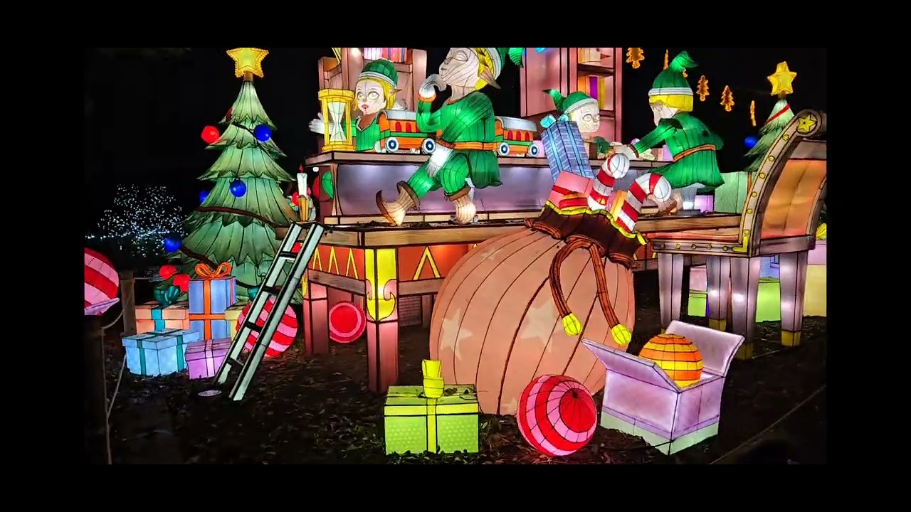 IllumiNature Fresno Chaffee Zoo video
