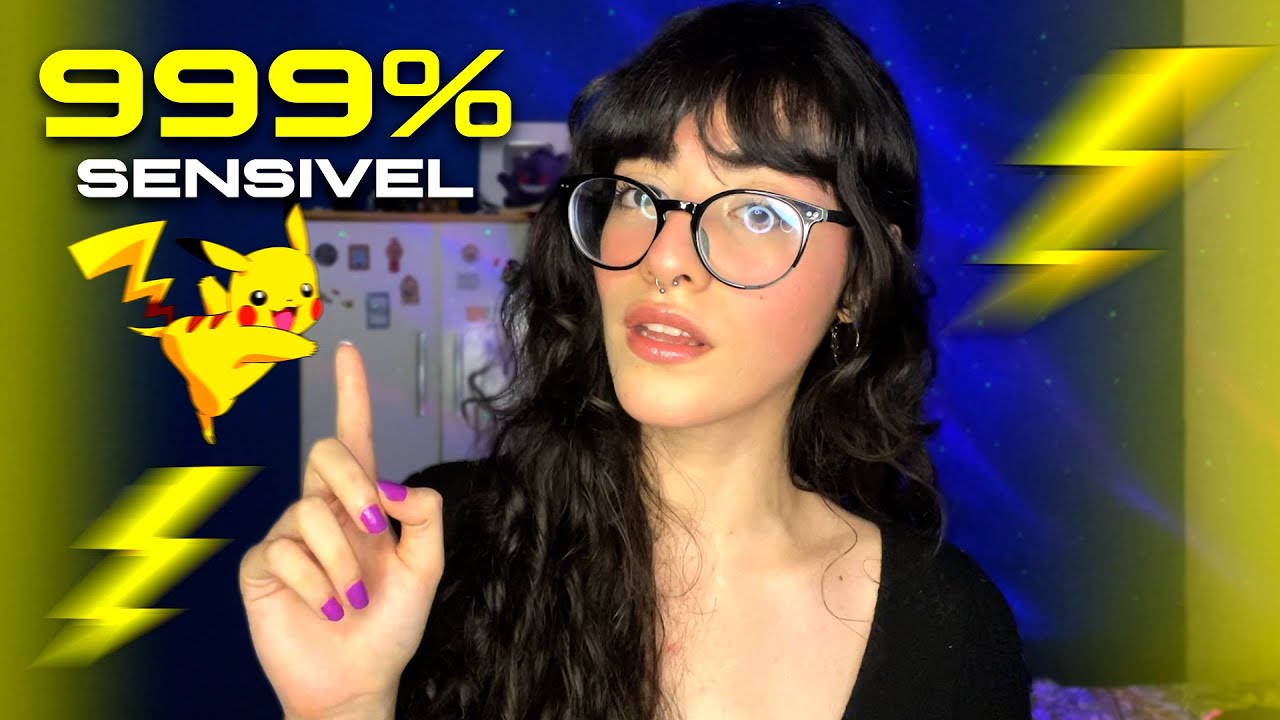 ASMR ⚠️ 999% MAIS SENSÍVEL SENSIBILIDADE NO TALO! intenso ⚠️