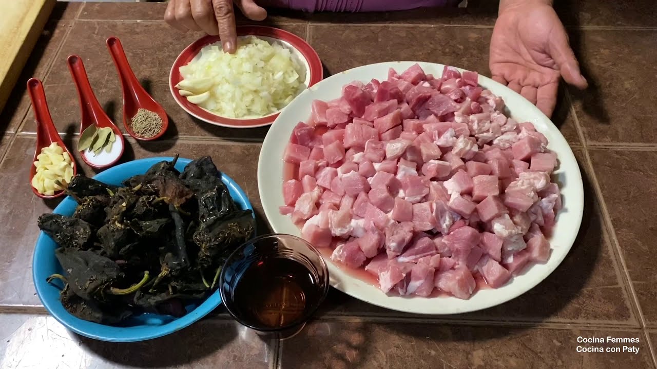 PUERCO CON CHILE PASADO - COCINA CON PATY
