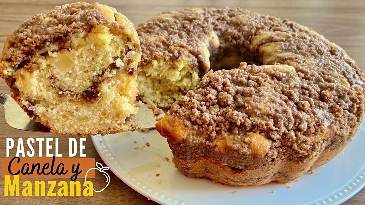 PASTEL DE MANZANA Y CANELA | BIZCOCHO EXTRAESPONJOSO Y SUAVE | POSTRES CON IXCHEL