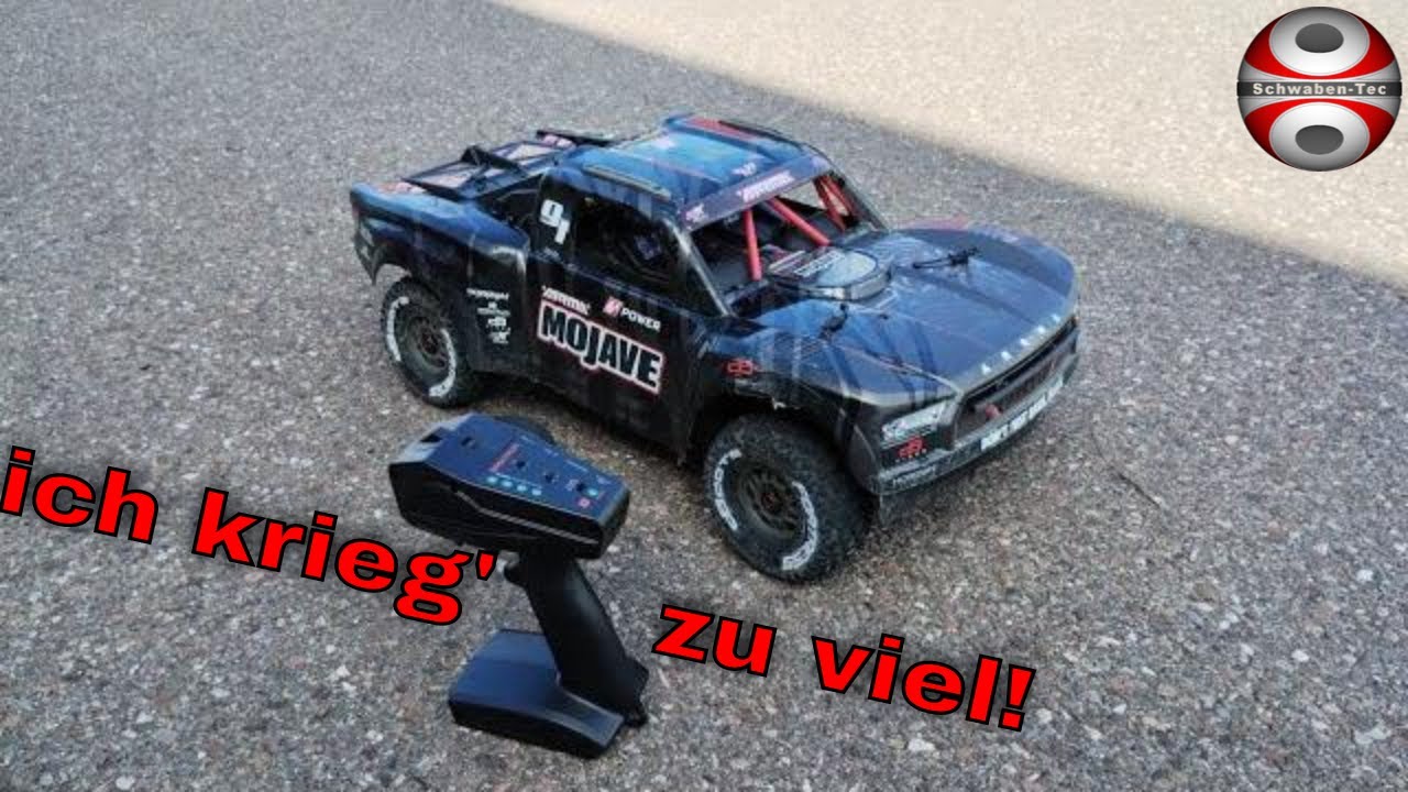 ARRMA Mojave 6s EXB Erstfahrt / Fahrwerks-Test