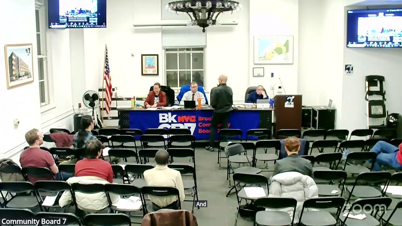 CB7 Transportation Committee Meeting - December 10, 2025