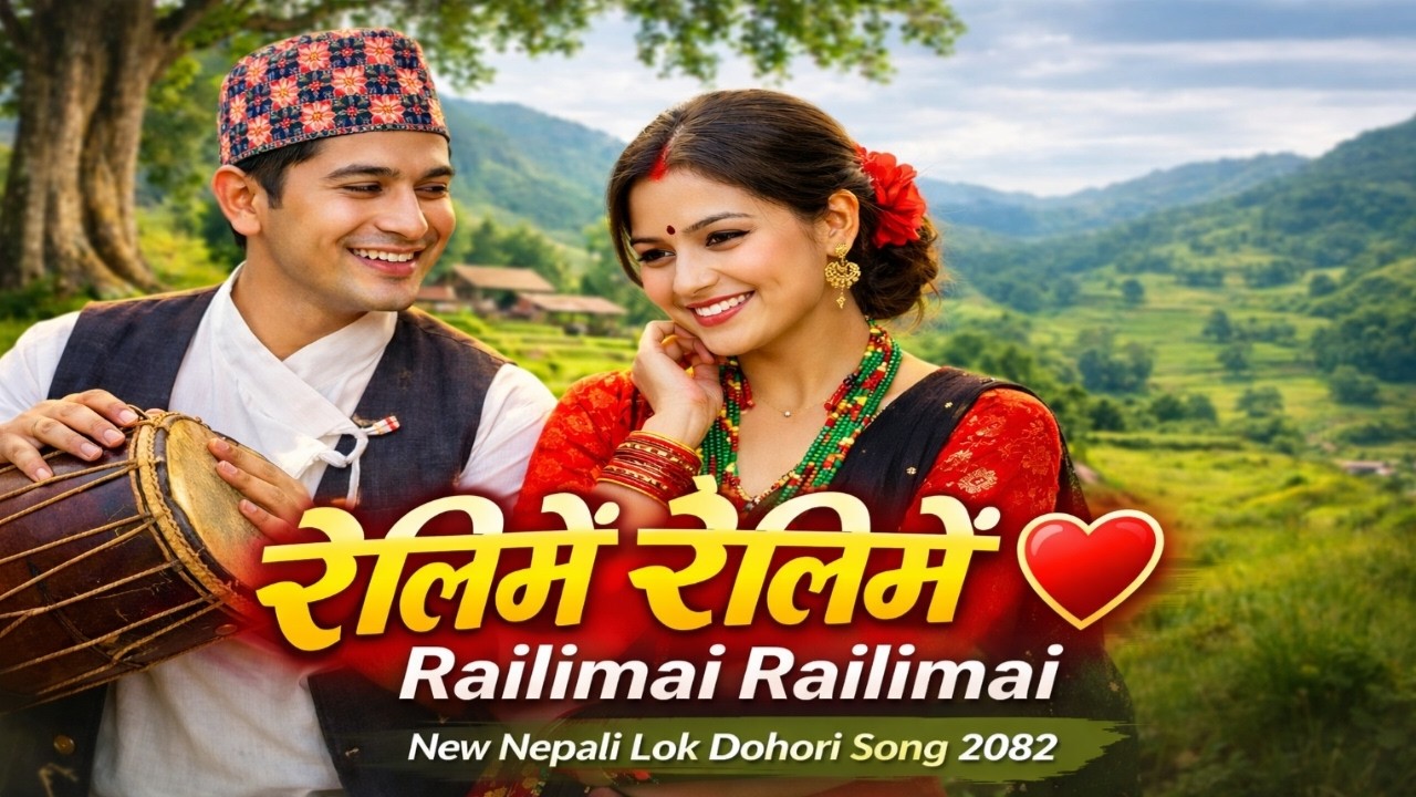 रेलिमै रेलिमै दिलिमै ❤️ | Railimai Railimai Dilimai Original New Nepali Lok DOhori song 2026