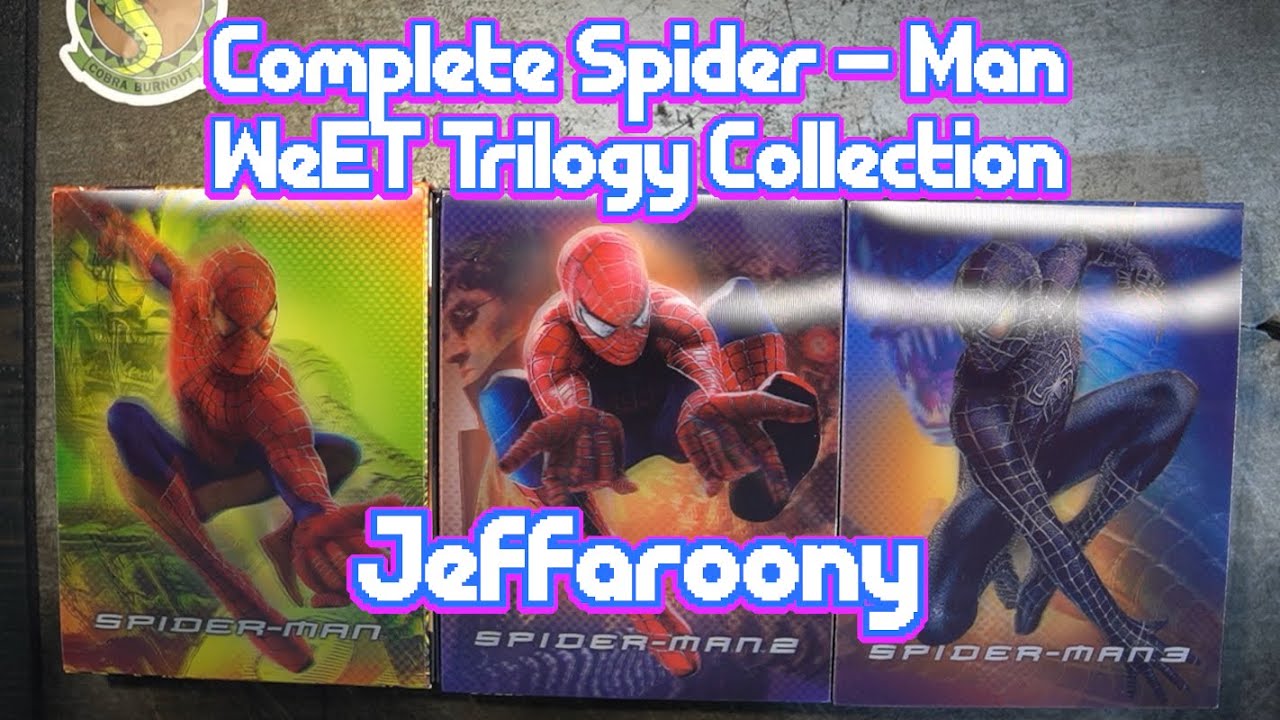 Spider-Man 2/3 WeET Collection No.10 & 11 Exclusive Lenticular 4K and Blu-Ray Unboxing/Showcase!