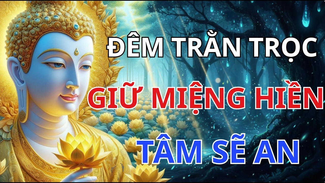 Phật Dạy: Đêm Nào Cũng Trằn Trọc? Hãy Giữ Miệng Hiền Lại Một Chút, Tâm Sẽ An