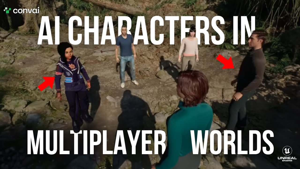 Bring AI Characters to Multiplayer Worlds | Convai Unreal Engine 5 Multiplayer Tutorial