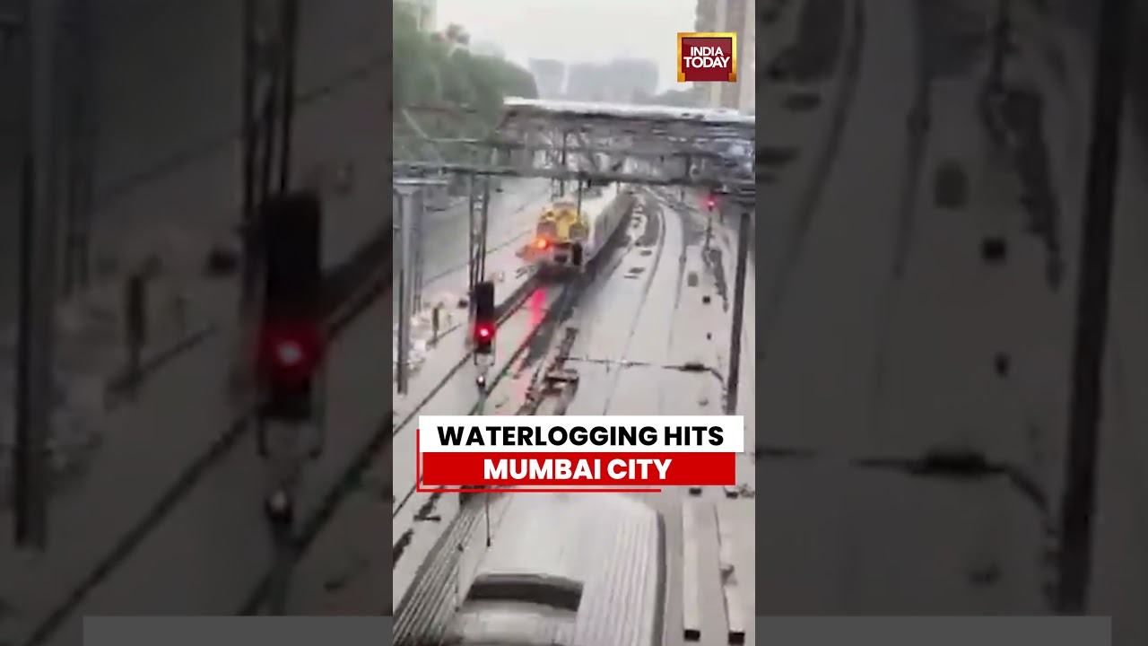 Mumbai Rain: Dadar Railway Station Area Affected After Overnight Heavy Rain #mumbairain #shorts