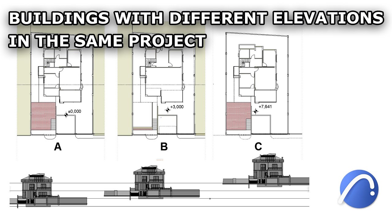 Working with Buildings with Different Elevations in the Same Project