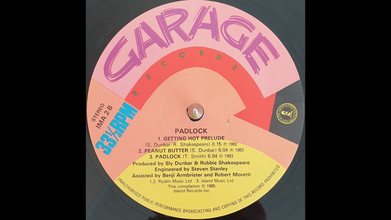 Larry Levan - Padlock (Special Mixes) (Side B) 1985