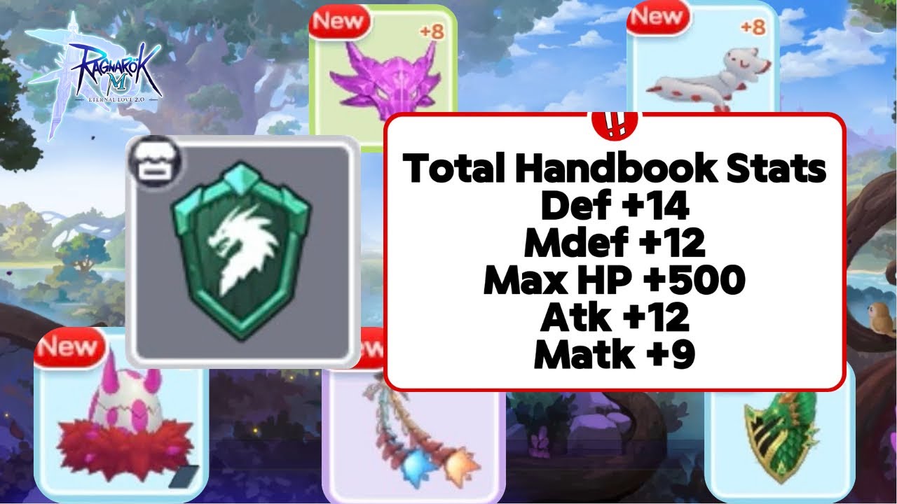 Ragnarok M Eternal Love | All +8 Deposit Blue Wing Seal Headgear