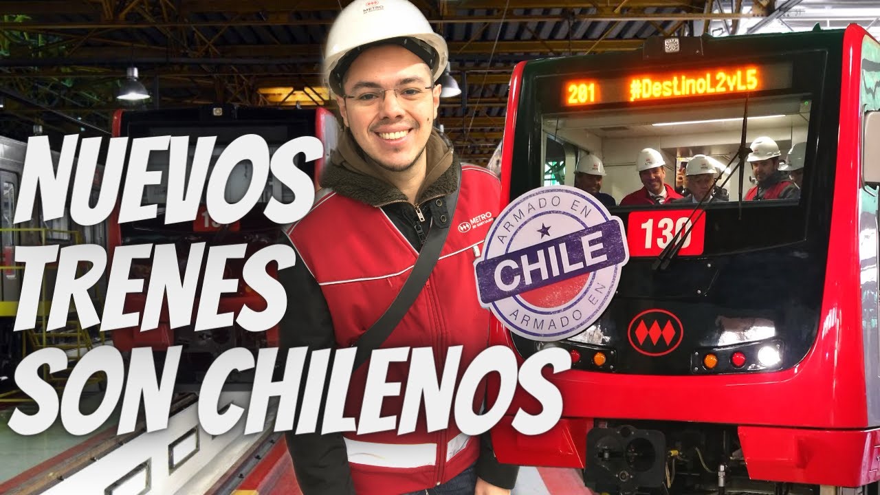 🔥PRIMER TREN Alstom ARMADO en CHILE por METRO DE SANTIAGO 🚇| CONOCIMOS LA F&Aacute;BRICA 🇨🇱