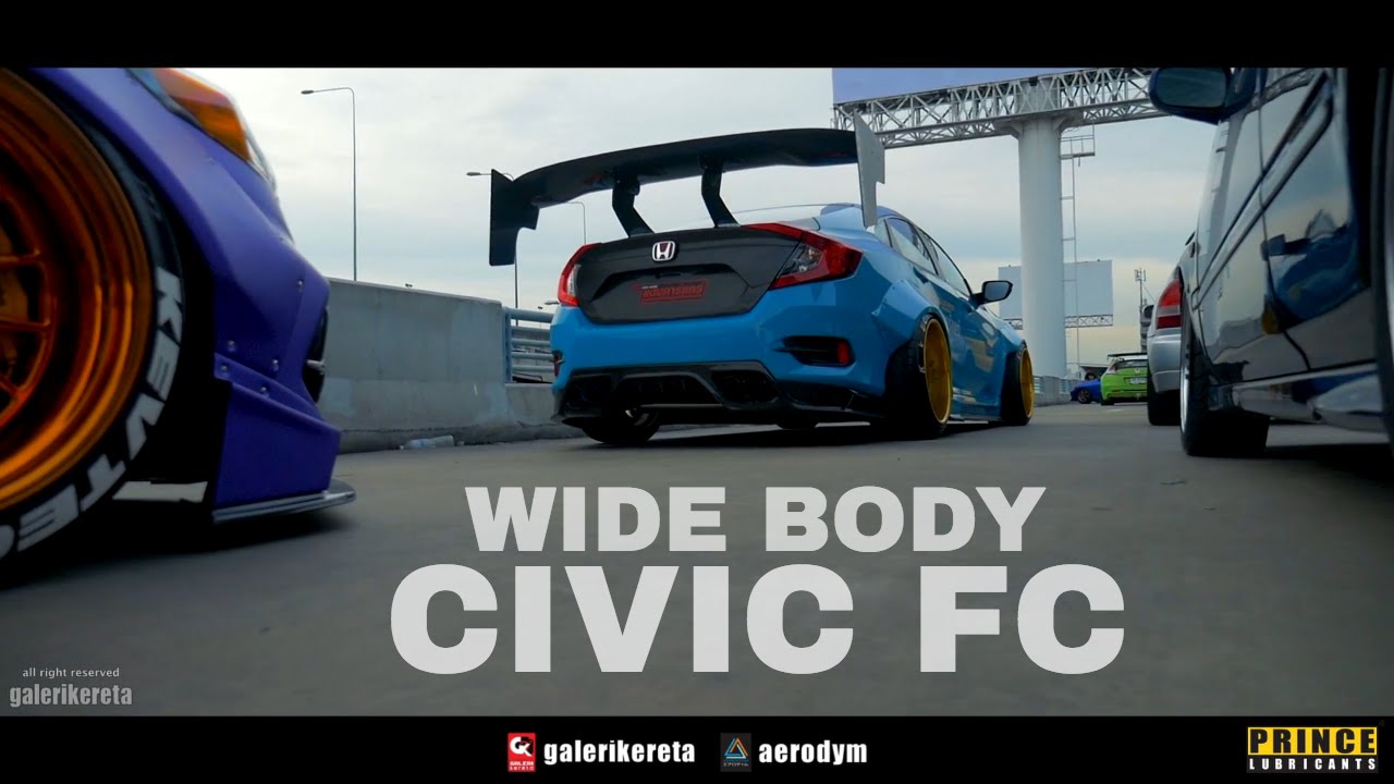 Honda Civic 2017 Sedan Wide Body Kevmannz Concept - Bangkok Auto Salon 2017