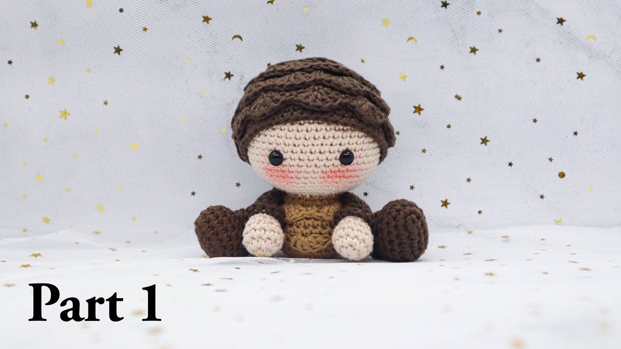 BABY PINECONE | PART 1 | FALL BABIES | MAKING CROCHET DOLL | AMIGURUMI TUTORIAL