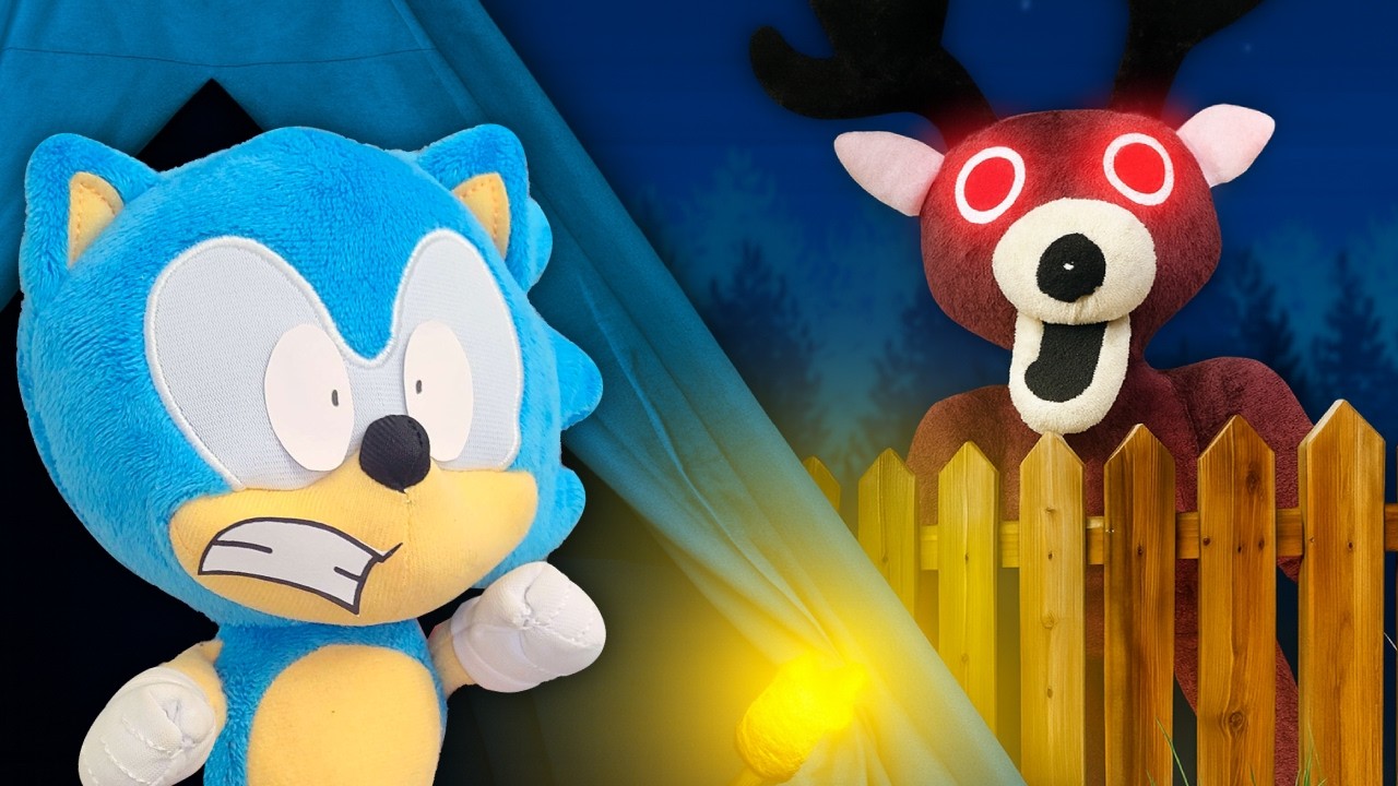 Соник в Roblox 99 Nights in the Forest! - SSC Plush