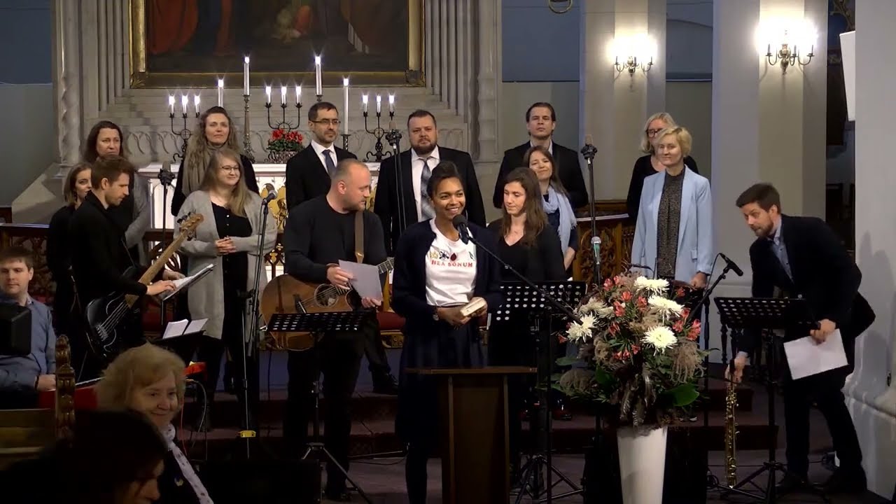 Oleviste koguduse jumalateenistus 30.10.2022 kell 12.00