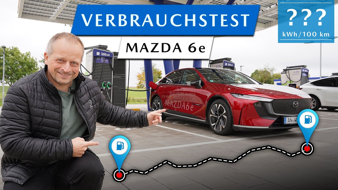 Mazda 6e im Verbrauchstest gegen Benziner & Diesel - Wer ist in Realität effizienter?