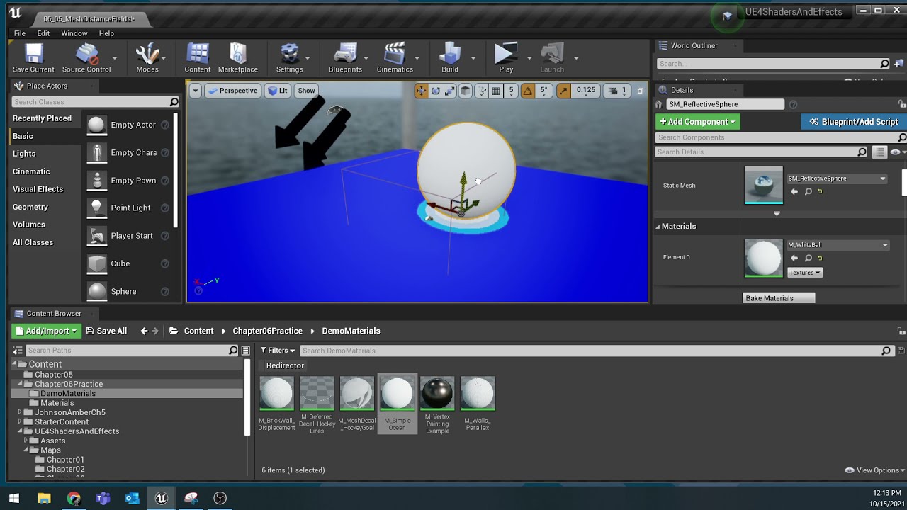 Unreal Materials: Mesh Distance Fields