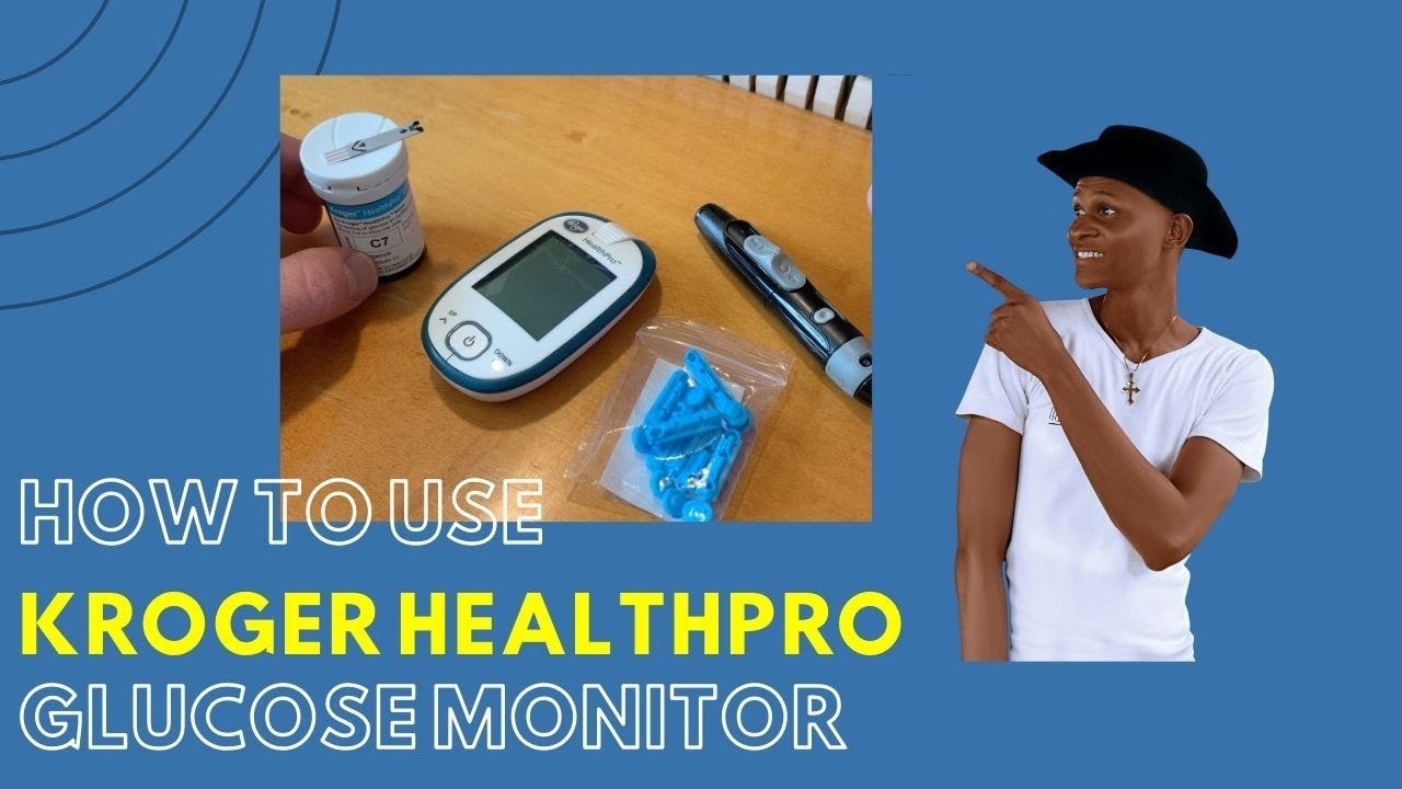 Как использовать глюкометр Kroger HealthPro