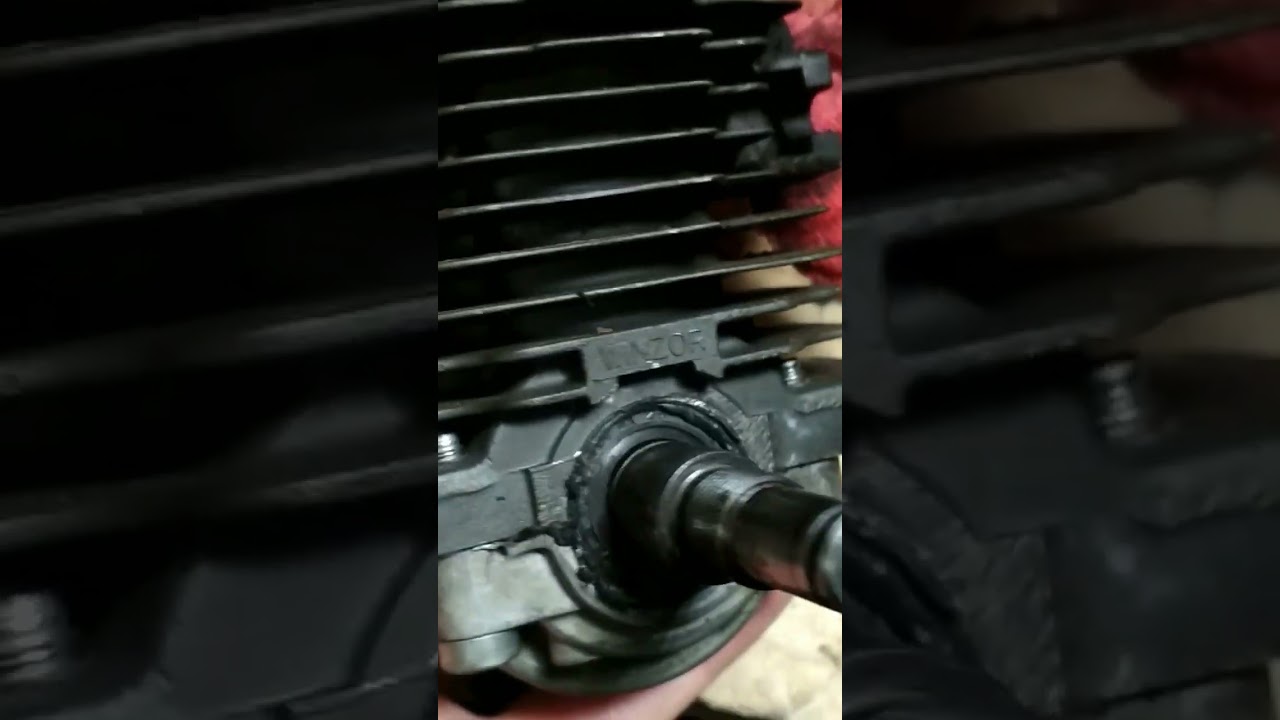 ms 180 krzywo zamontowane simeringi a i sylikonu nie żałowali