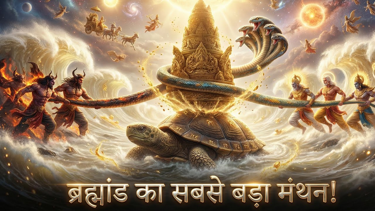 देव-असुर संग्राम: अमृत की खोज और मोहिनी रूप का असली रहस्य  #LordShiva   #LordVishnu #BMHistoryLab