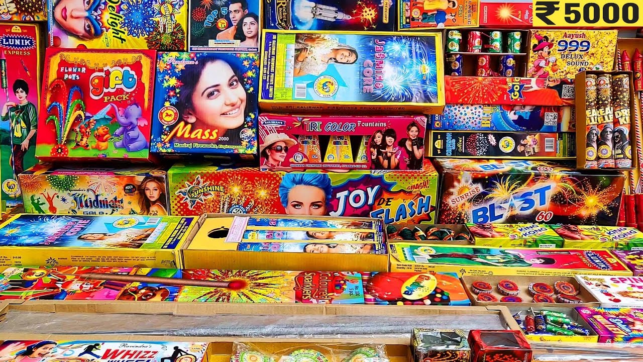 ₹5000 BUDGET DIWALI FIRECRACKERS STASH | DIWALI KE PATAKHE | DIWALI CRACKERS | CRACKERS VIDEO