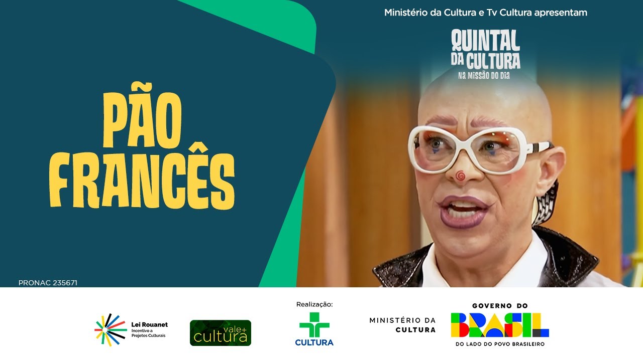 MISSÃO DO DIA | PÃO FRANCÊS | QUINTAL DA CULTURA