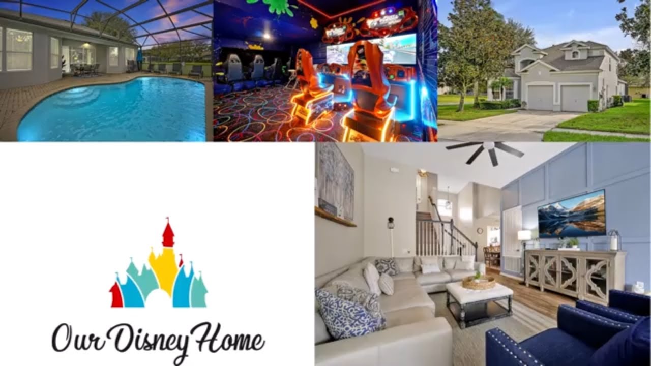 This Disney House Has An INSANE Arcade Room And More