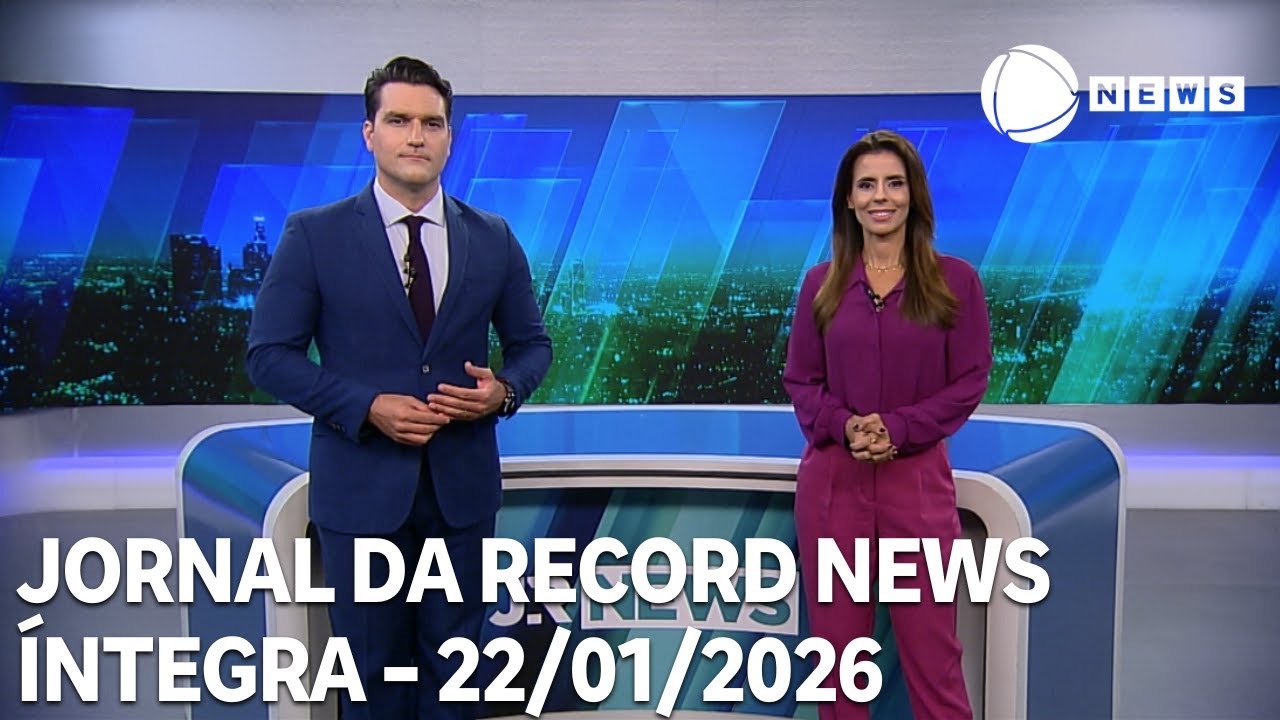 Jornal da Record News - 22/01/2026
