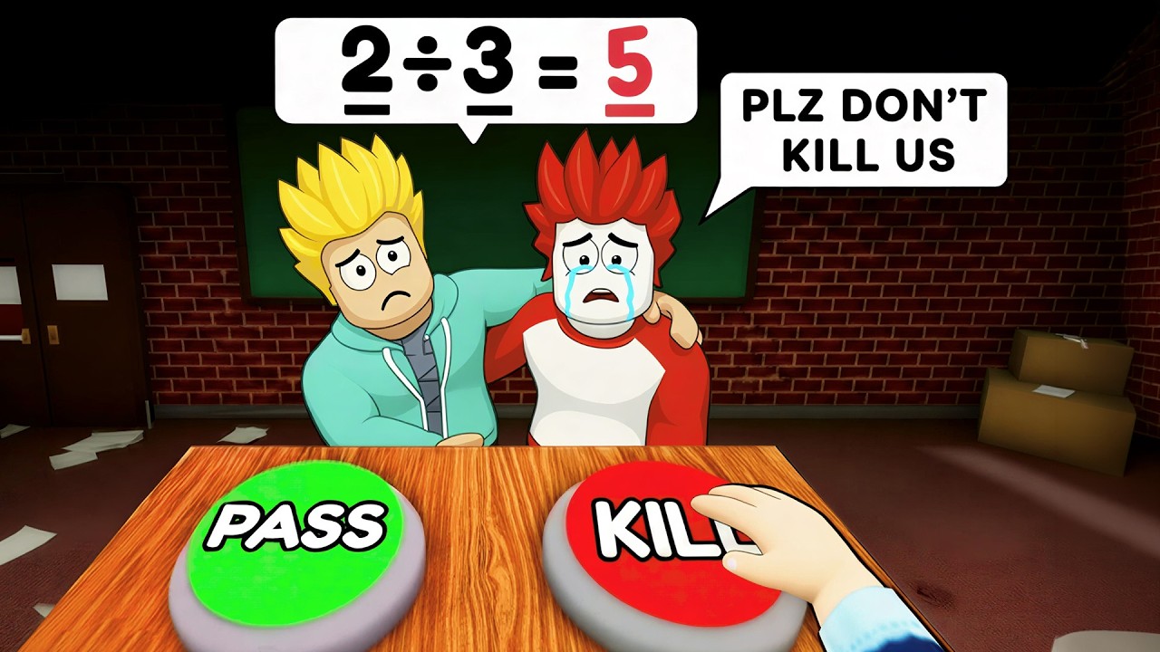 If You Answer Wrong&hellip; You DIE 🧠🧠 Roblox Math Murder