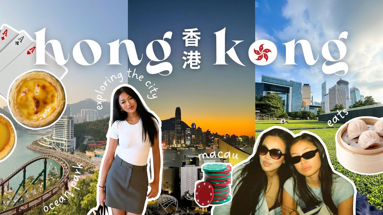 HONG KONG VLOG 2023 🇭🇰 Exchange at HKU, Best Places to Eat, Beaches, Macau, Ocean Park, Horse Races