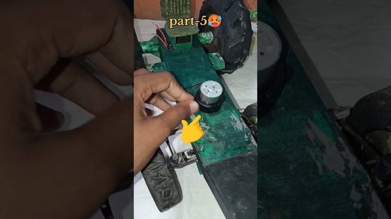 Mini JOHNDEERE ट्रैक्टर🚜 STEERING _MODIFIED🛠️ YOUTUBE 🥵 viral project video PART-5 👆 #experiment​