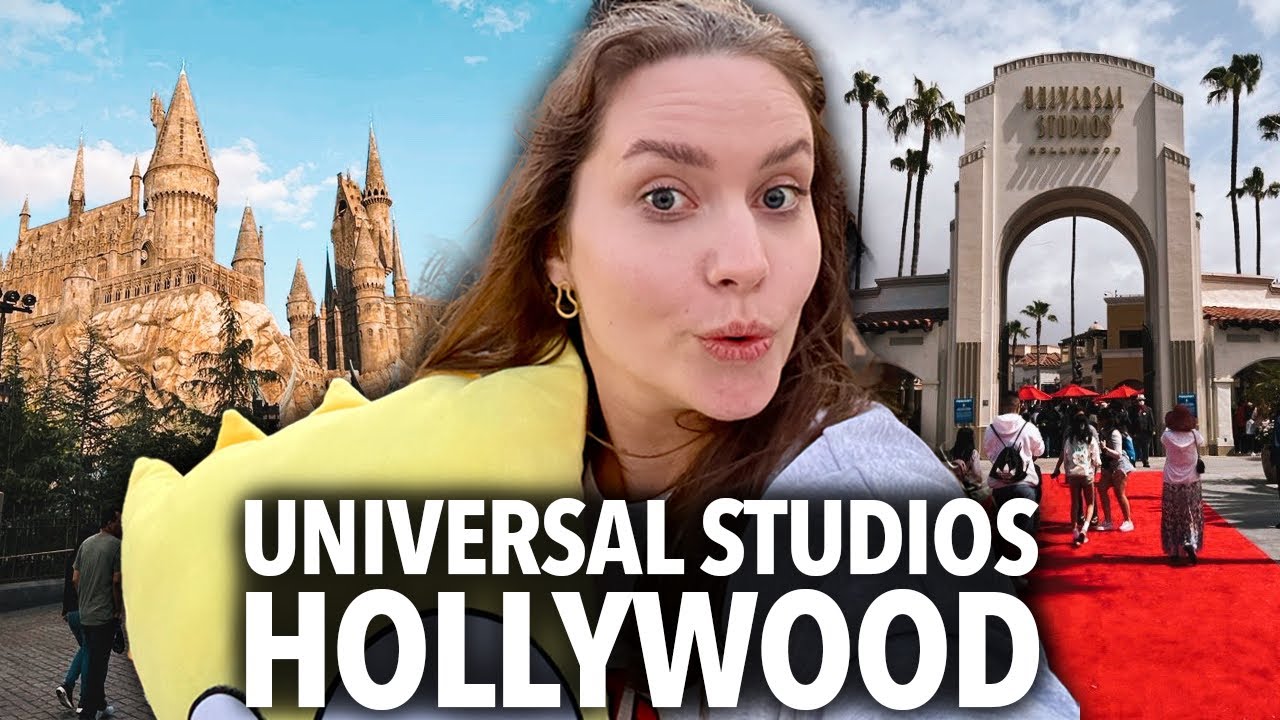 Dzień w UNIVERSAL STUDIOS HOLLYWOOD - Harry Potter, Jurassic World i inne atrakcje | USA VLOG