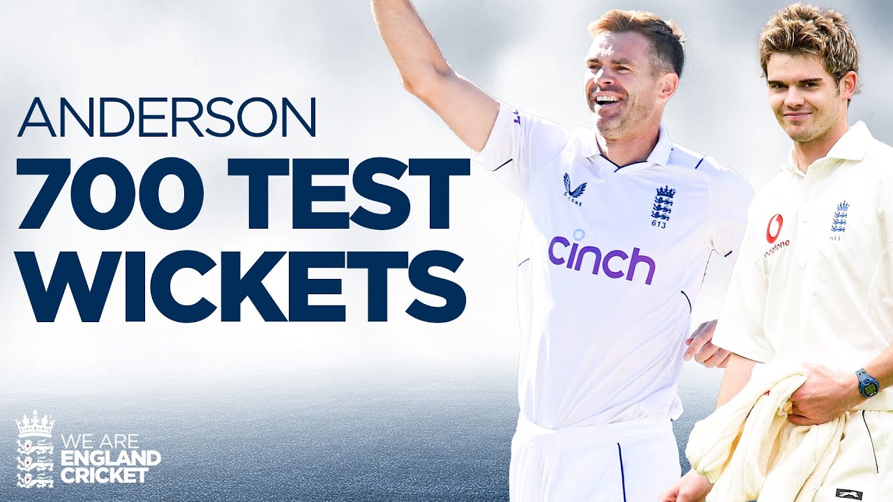 🐐 In The Presence of GREATNESS | 🙌 James Anderson 700 Test Wickets