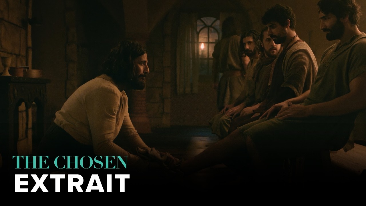J&eacute;sus lave les pieds de ses disciples | Extrait The Chosen