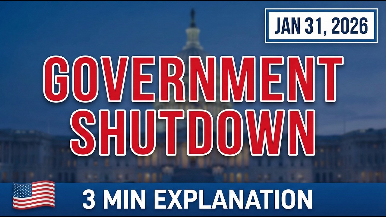 US Government SHUTDOWN Explained - What's Happening Right Now (January 2026)