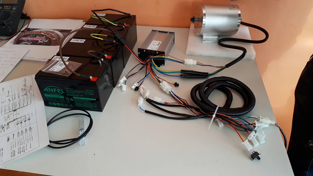 Motore Brushless 1800W 48V