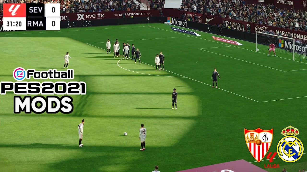 SEVILLA FC VS REAL MADRID - LA LIGA EA SPORTS 25/26 🇪🇸 - ESTADIO RAMÓN SÁNCHEZ PIZJUÁN - MOVISTAR+